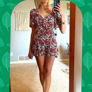Floral romper